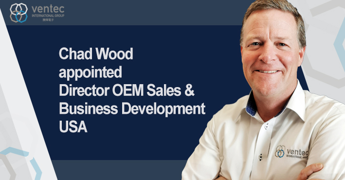 Ventec扩展美国团队，任命新的OEM销售和业务开发总监 image