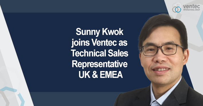 Sunny Kwok joins Ventec as Technical Sales Representative for UK and EMEA image